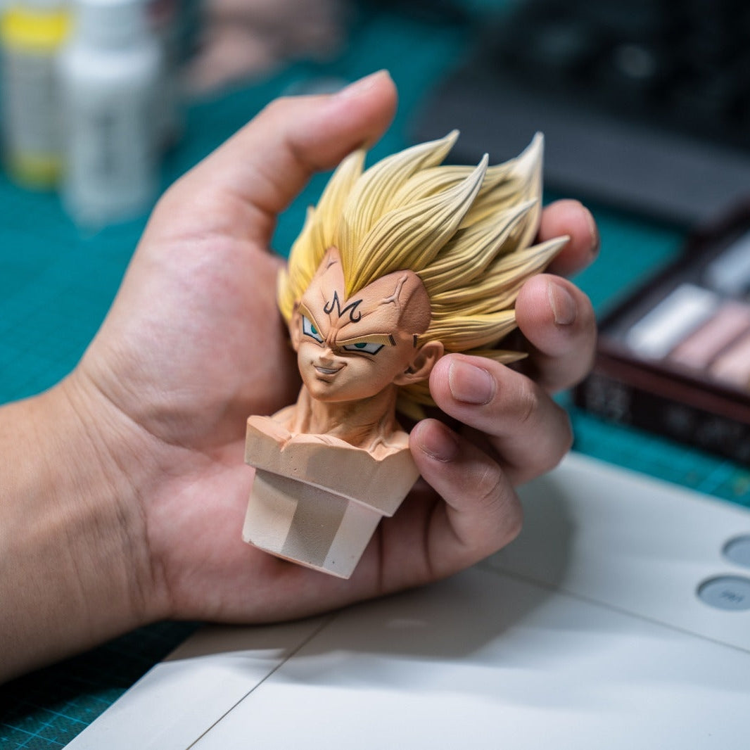 Statue de Majin Vegeta de Dragon Ball Z (1 achetée, 1 offerte)