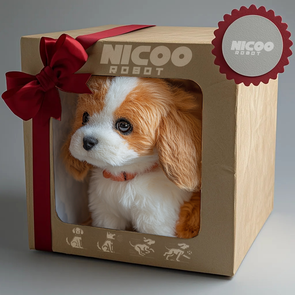 🟢🐶NICOO - Mon chiot robot réaliste