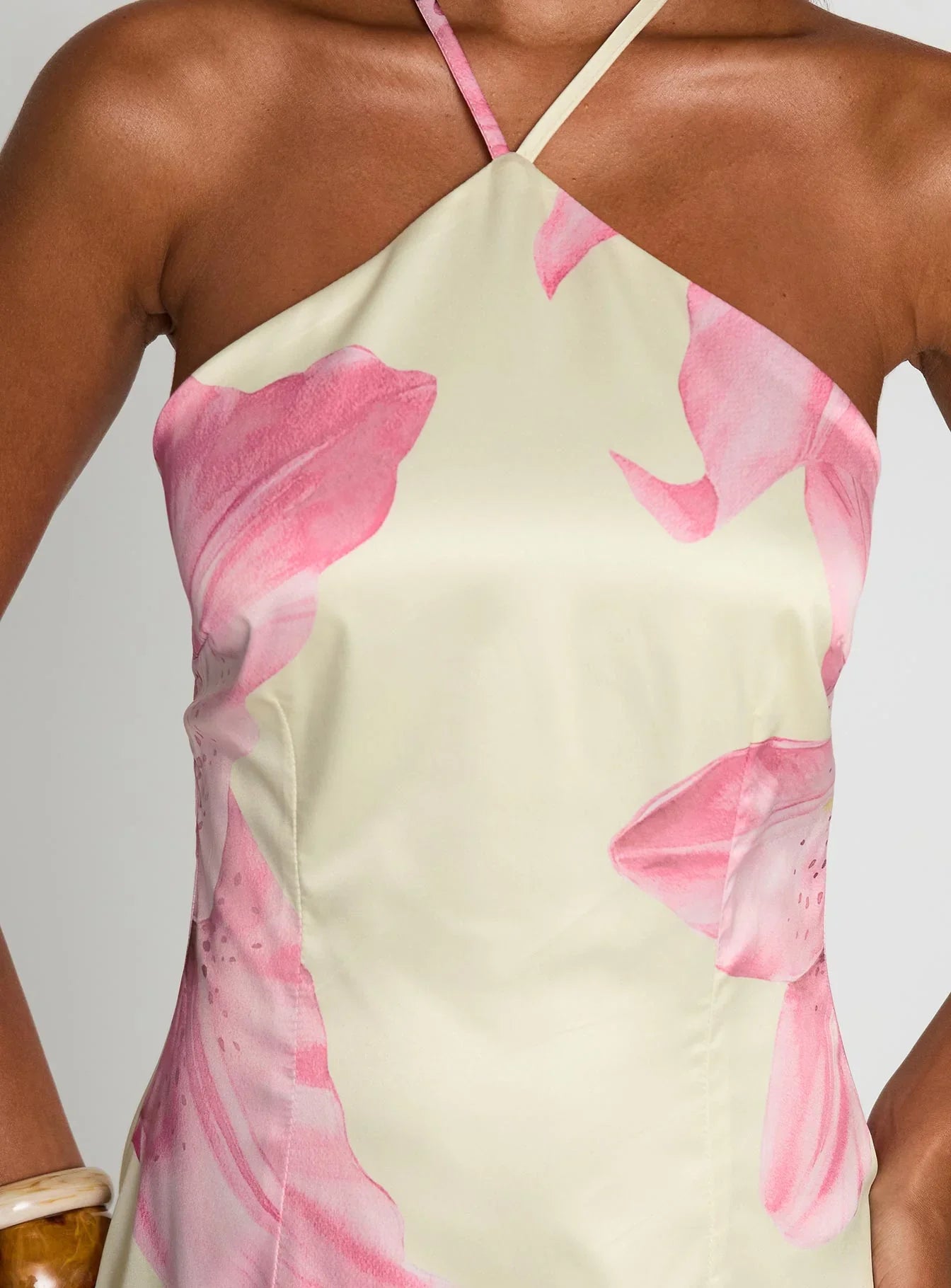 Mini-robe dos nu Jardins d'Eden