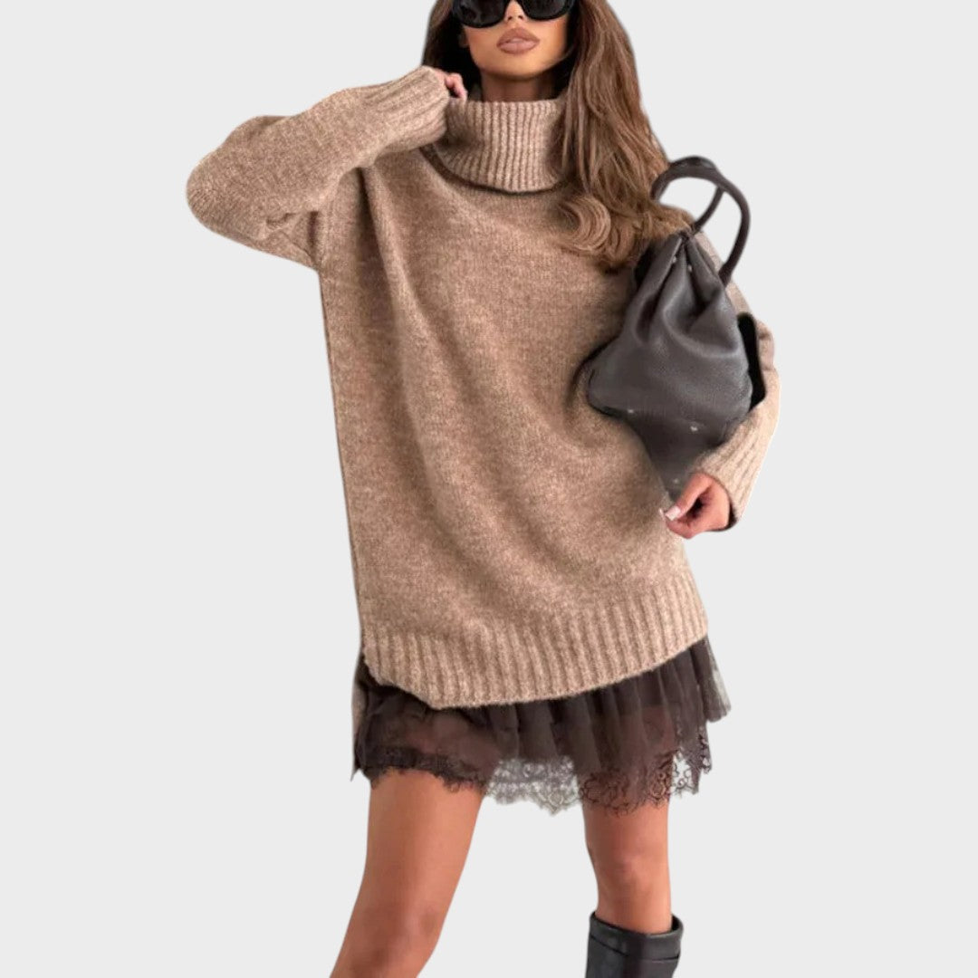 Nora | Oversized Knit Sweater Dress