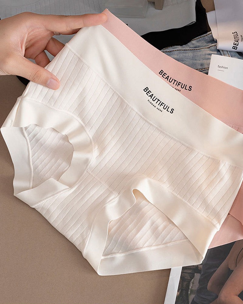 Sous-vêtements en coton pur antibactérien à l'entrejambe