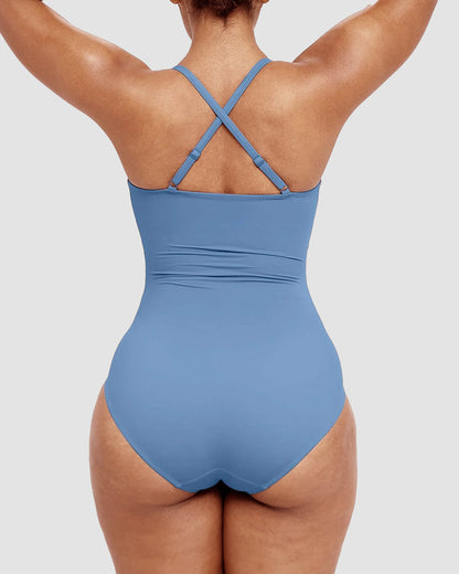Maillot de bain gainant – Coupe élégante avec détails découpés 