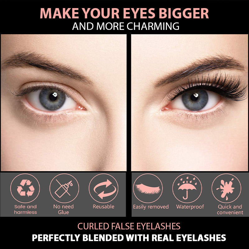 Faux-cils auto-adhésifs réutilisables : 1 acheté, 1 offert