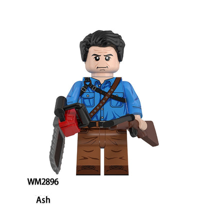 Blocs de construction de figurines de nouveaux films d'horreur 2025 