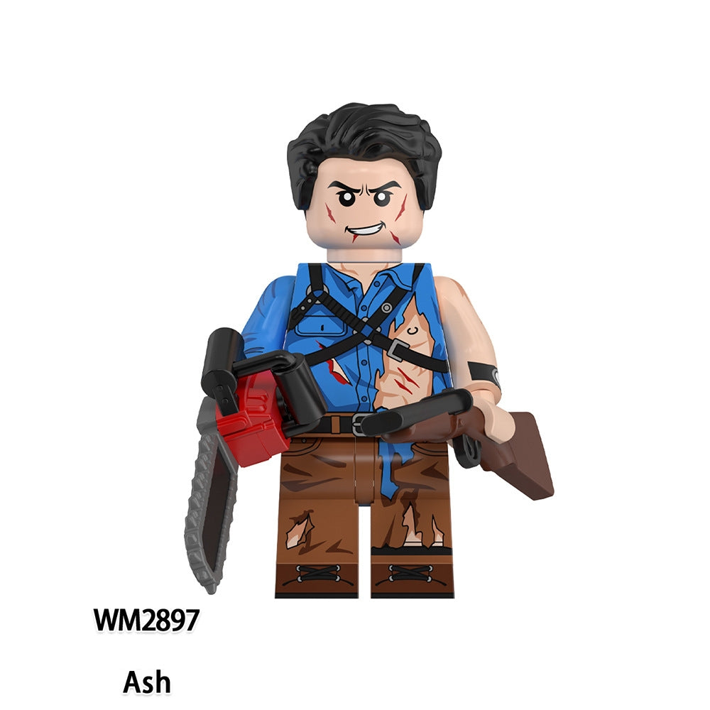 Blocs de construction de figurines de nouveaux films d'horreur 2025 