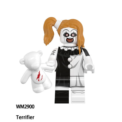 Blocs de construction de figurines de nouveaux films d'horreur 2025 