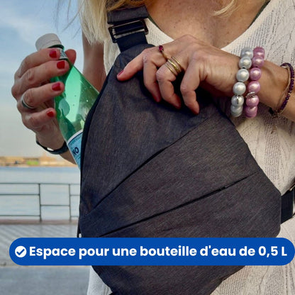 Sac à bandoulière antivol