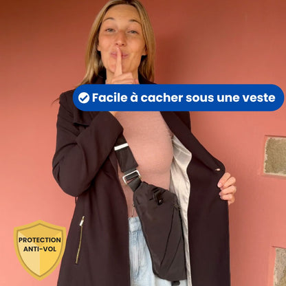Sac à bandoulière antivol