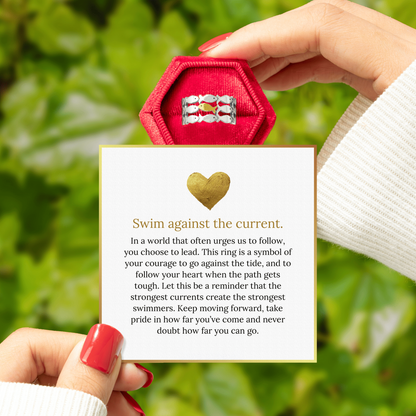 Anneau de nage à contre-courant