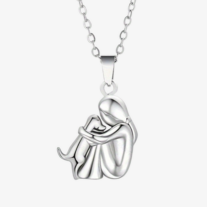 Fabiola™ | Puppy pendant necklace