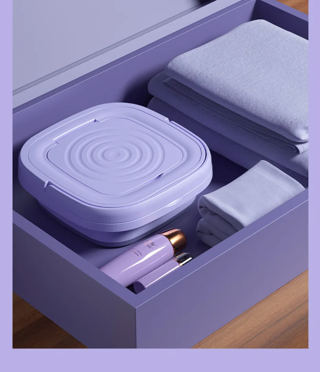 Machine à laver portable et pliable