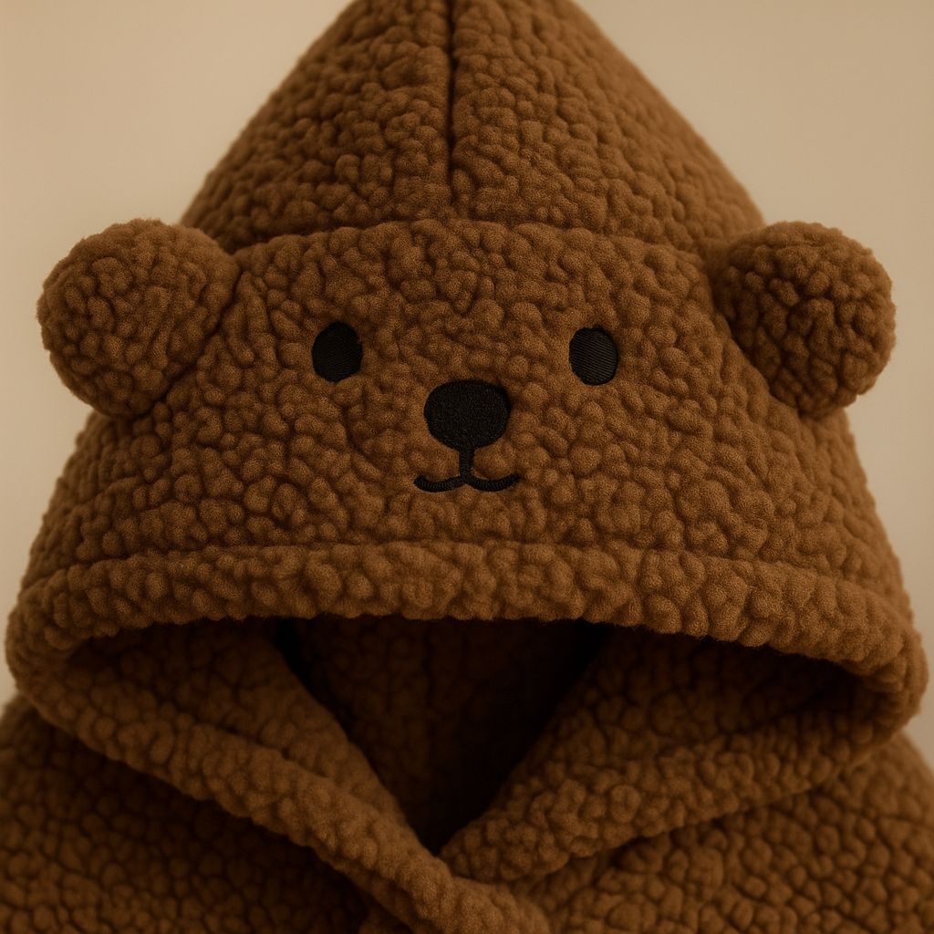 La cape à capuche SnuggleBear 