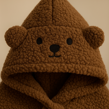 La cape à capuche SnuggleBear 