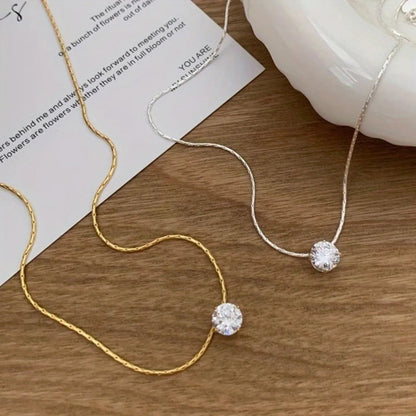 Collier Cléa Moissanite 