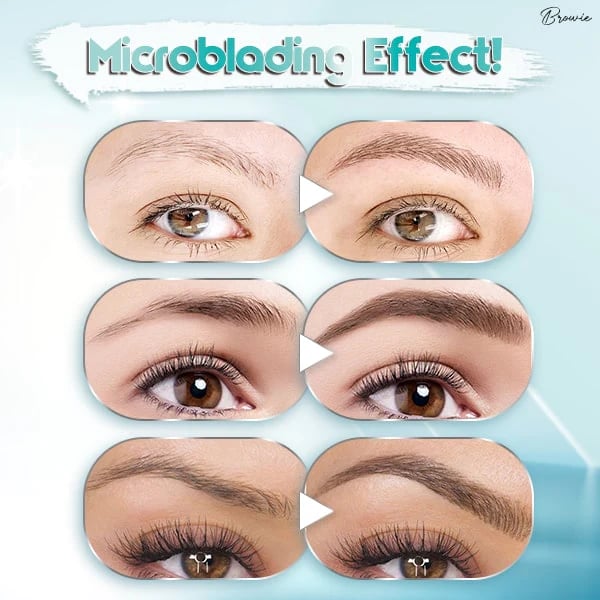 Stylo à sourcils microblading 3D + cils magnétiques
