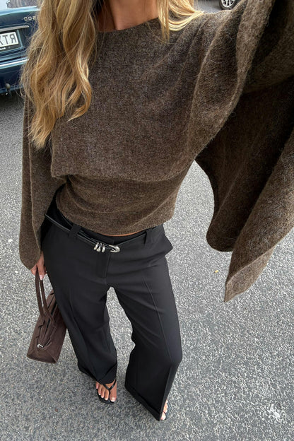 La cape Sienna en tricot