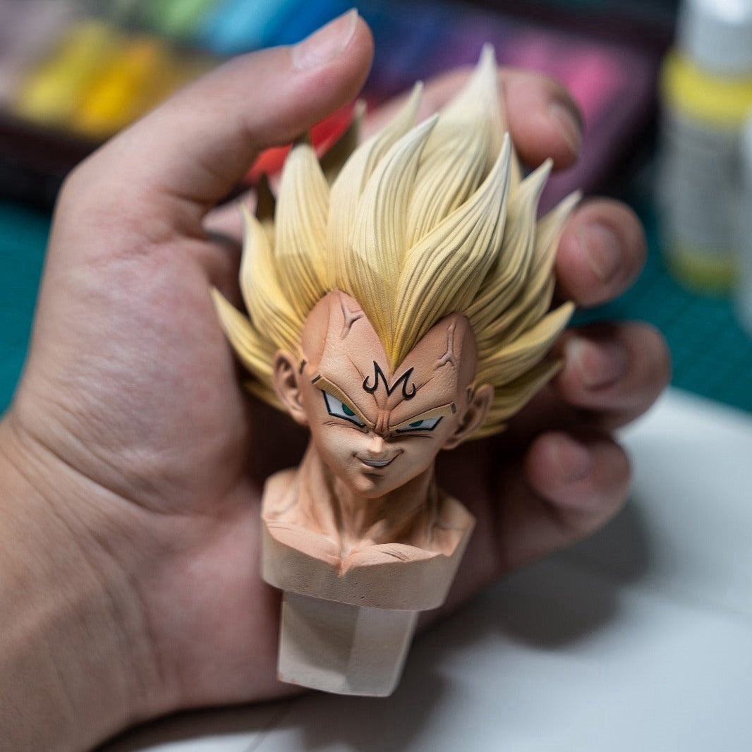 Statue de Majin Vegeta de Dragon Ball Z (1 achetée, 1 offerte) 