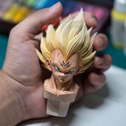 Statue de Majin Vegeta de Dragon Ball Z (1 achetée, 1 offerte) 