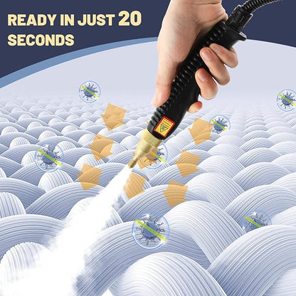 Nettoyeur vapeur haute température portatif à pression de 2 500 W