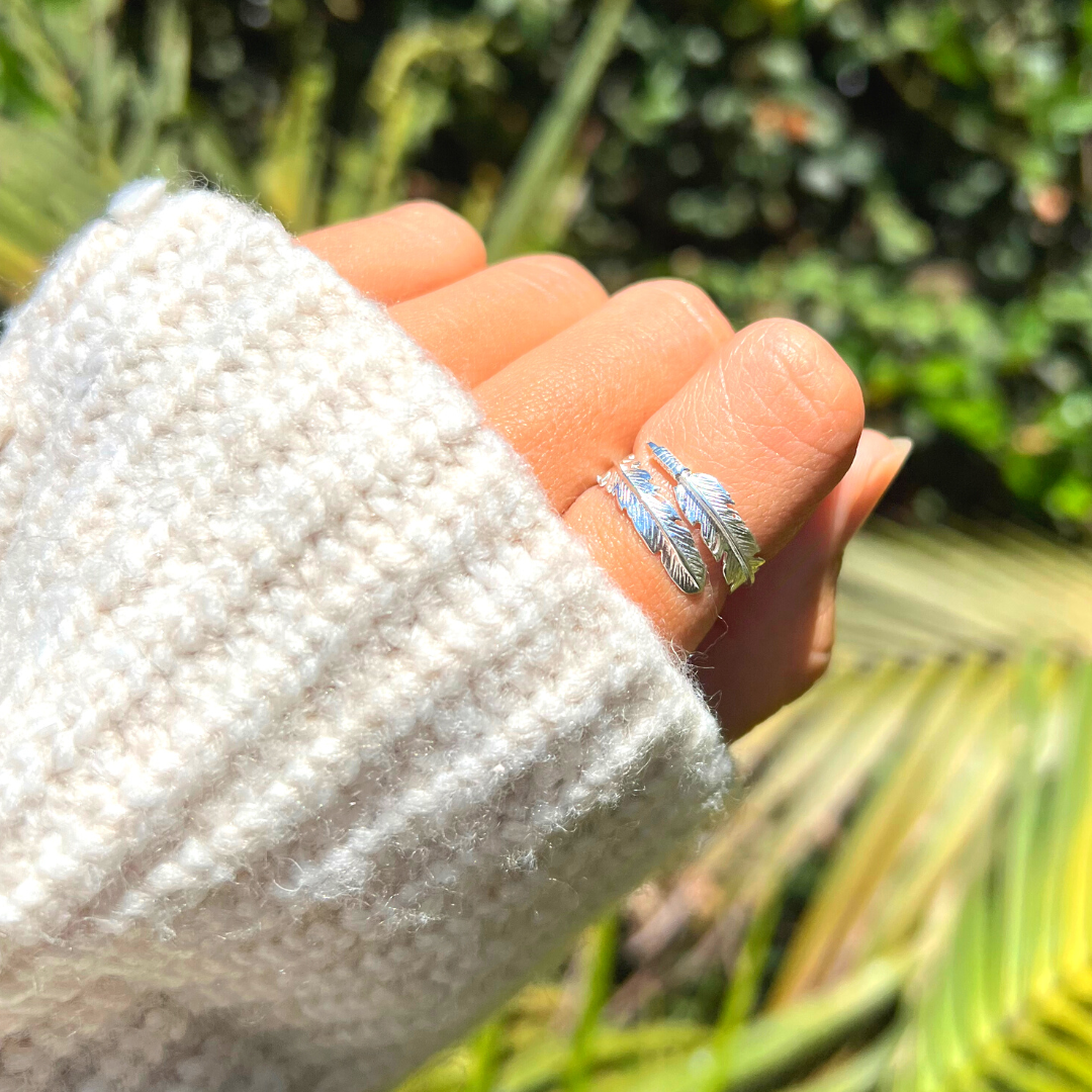 Bague Plume d'Ange