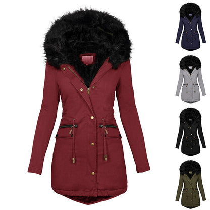 Elena | Warm Hooded Winter Parka