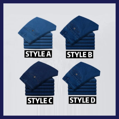 👖Jean droit taille haute pour homme