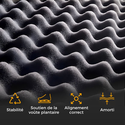 Tongs d'été confortables à semelles épaisses 