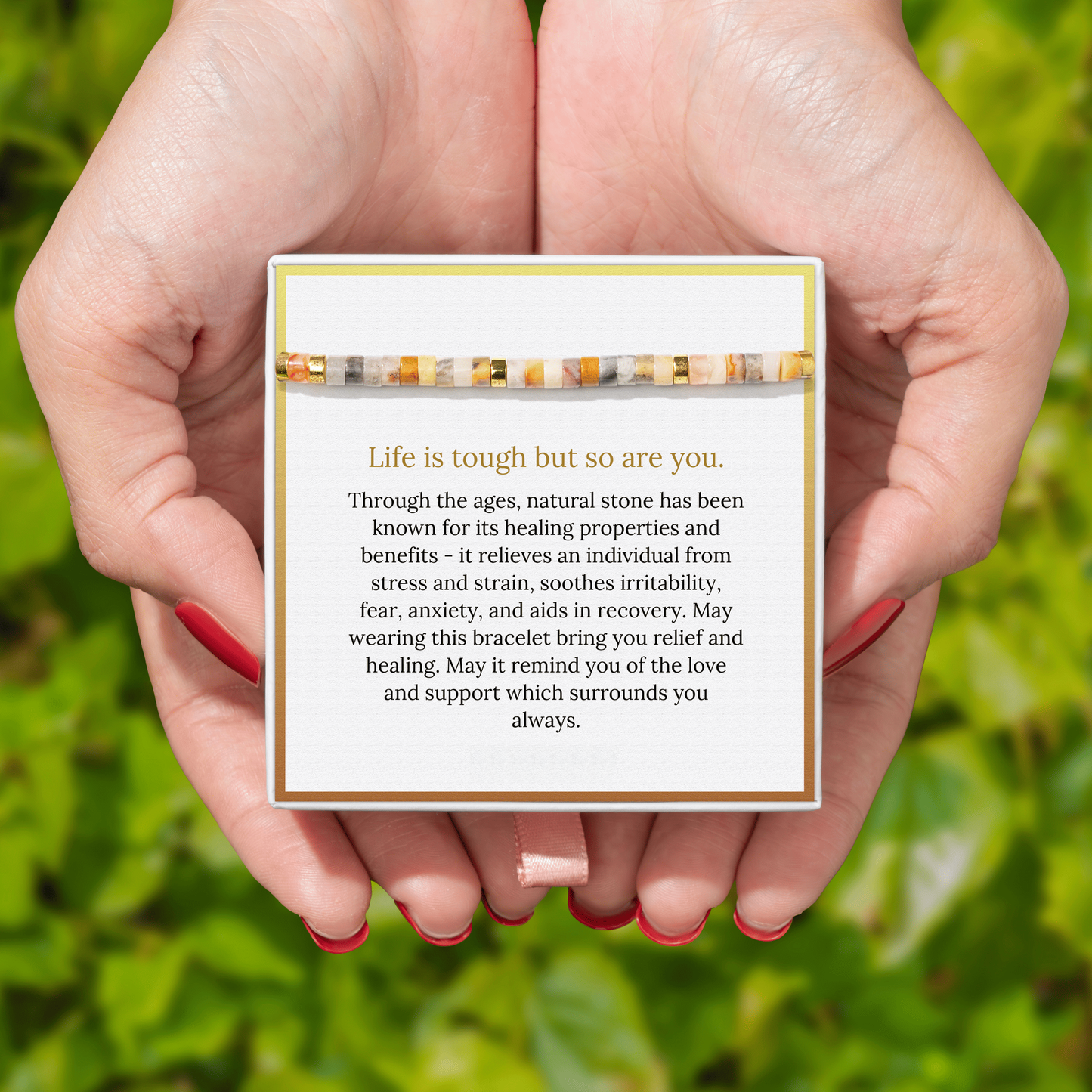 La vie est dure, mais toi aussi, bracelet 