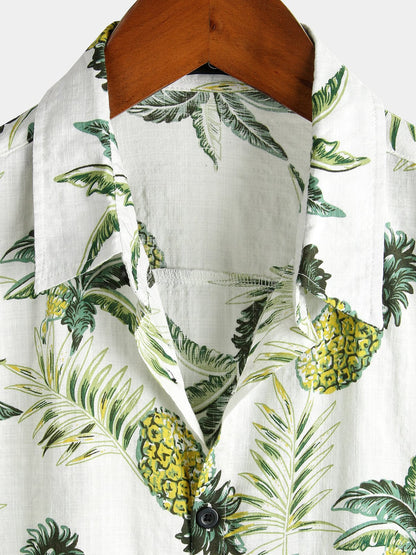 Chemise de plage ananas pour homme