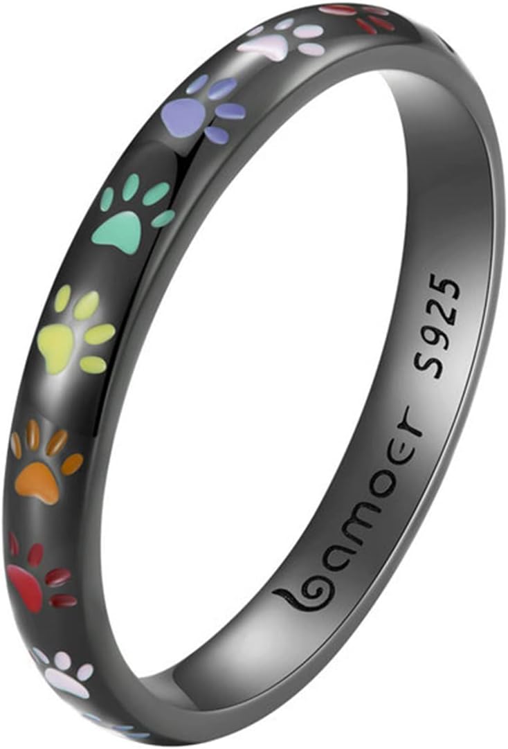 Ilduara™ | Silver Ring with a Fingerprint