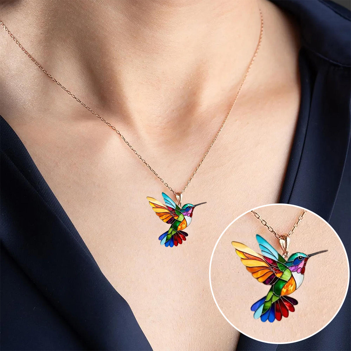 Elira™ | Hummingbird Necklace