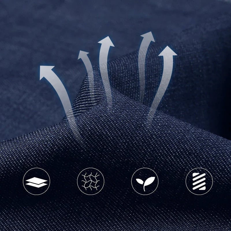 👖Jean droit taille haute pour homme