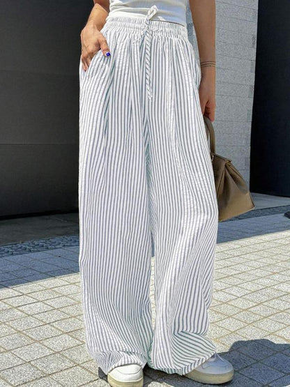 Pantalon d'été à cordon viral