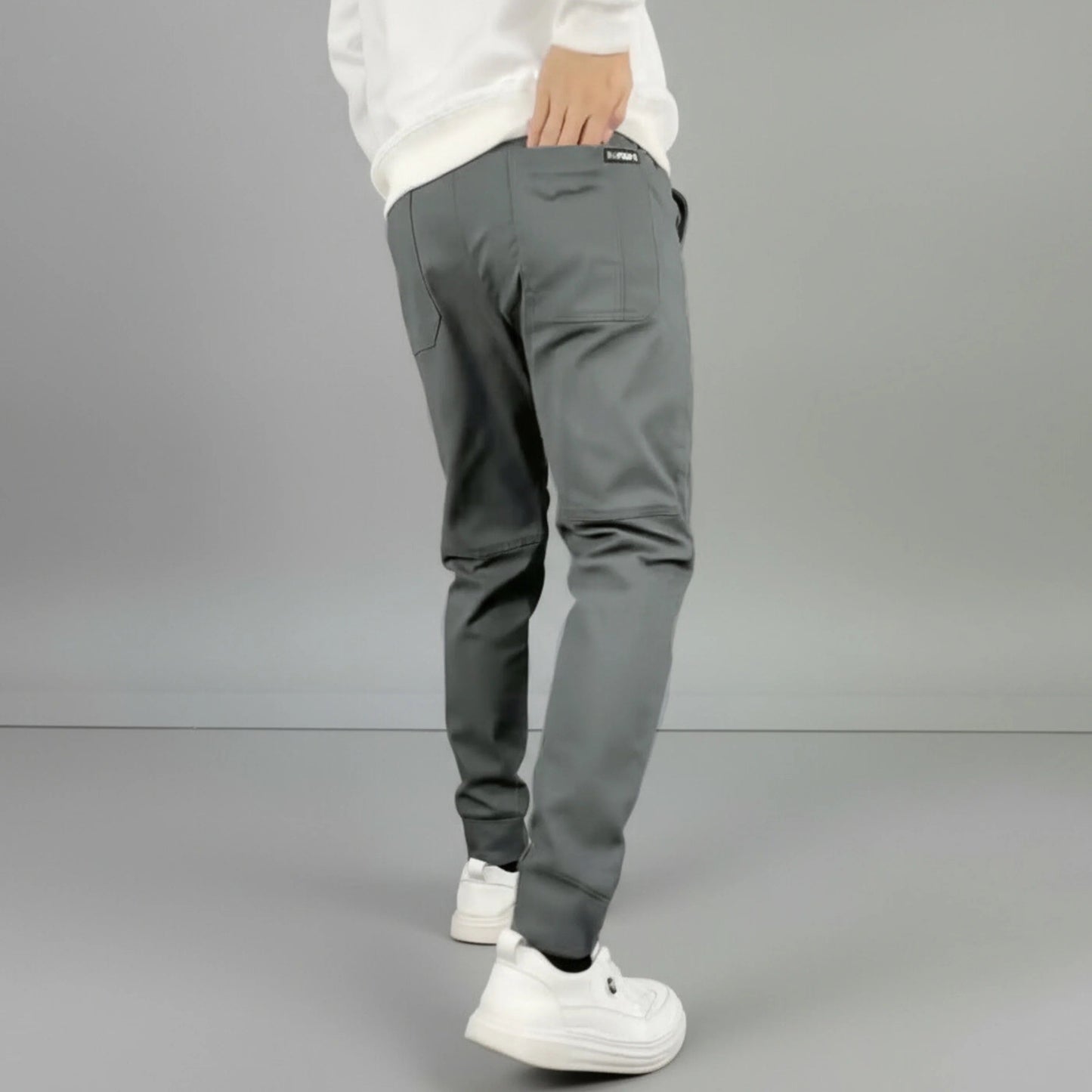Noah | Pantalon de jogging cargo slim stretch