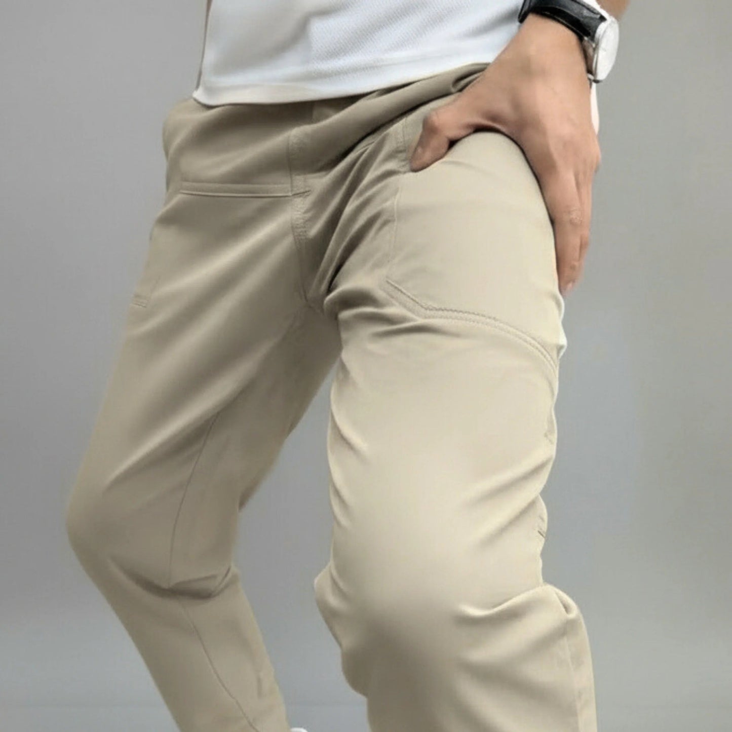 Noah | Pantalon de jogging cargo slim stretch