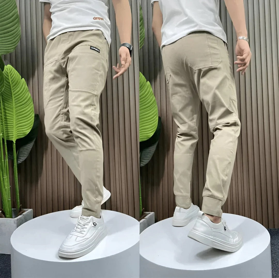 Noah | Pantalon de jogging cargo slim stretch