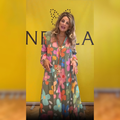 Luna™ - Robe fleurie élégante