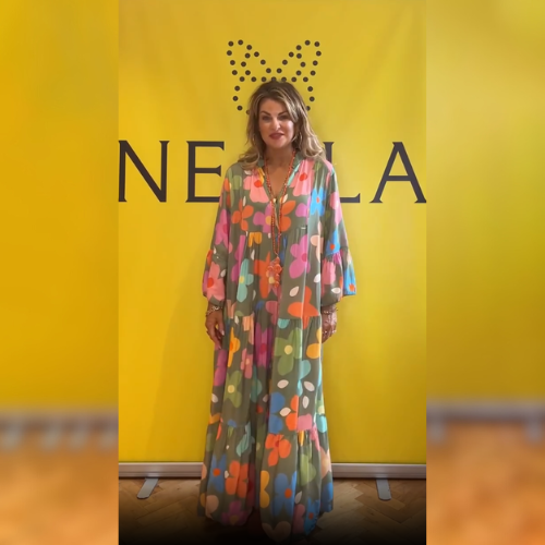 Luna™ - Robe fleurie élégante