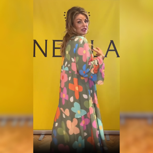 Luna™ - Robe fleurie élégante