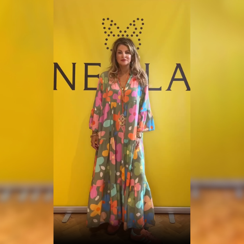 Luna™ - Robe fleurie élégante