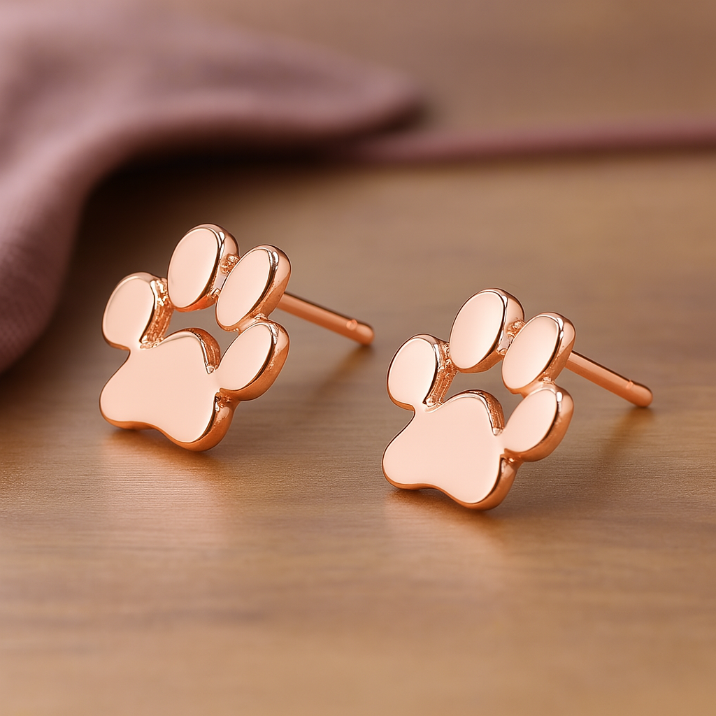 Yamira™ | Hypoallergenic Footprint Earrings