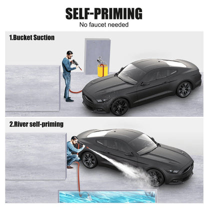 🚿VENTE CHAUDE 49 % DE RÉDUCTION 🚗👍Pistolet pulvérisateur d'eau haute pression portable sans fil 