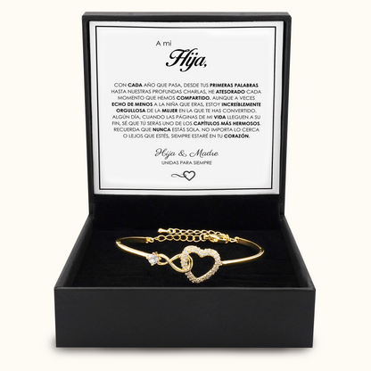 « À ma fille » - Bracelet Connecté pour toujours