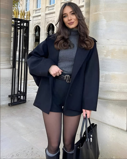 Manteau en laine Lizzie 