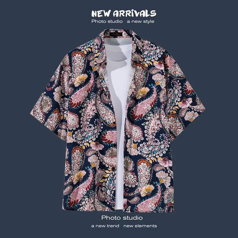 Chemise de plage Tropic Wave pour homme 