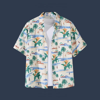 Chemise de plage Tropic Wave pour homme 