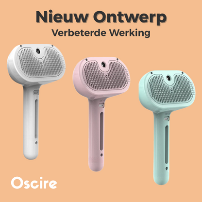 Brosse à brume | Perte de poils printanière en toute simplicité ! 