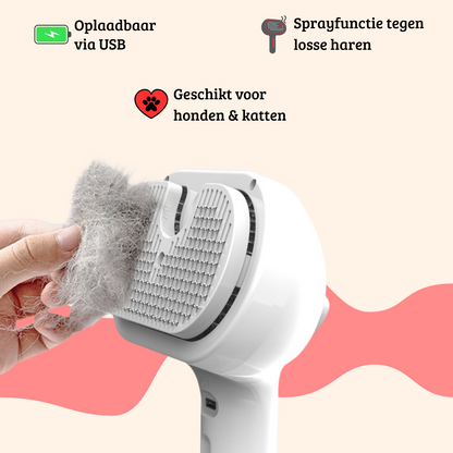 Brosse à brume | Perte de poils printanière en toute simplicité ! 