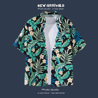 Chemise de plage Tropic Wave pour homme 