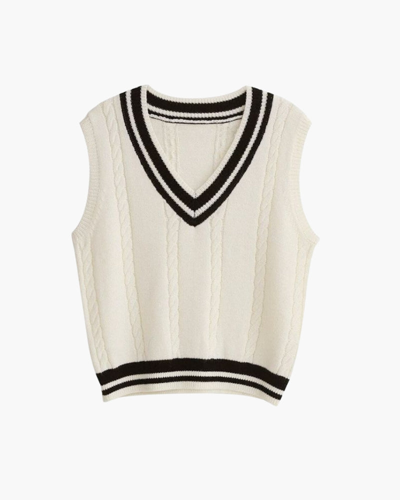 Le gilet pull Camille